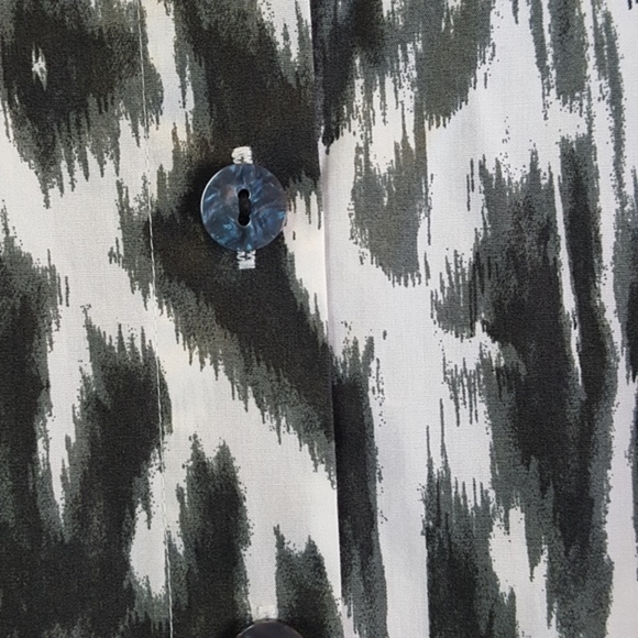 FoxCroft Wrinkle Free Fitted Patterned Shirt Sz 18 - Picture 2 of 6